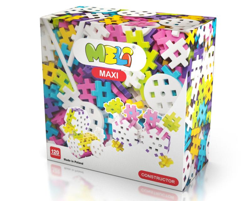 MELI Maxi PINK Constructor 120pcs - 