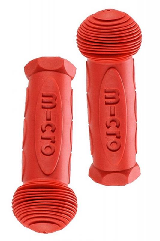 Puños Rojos (AC6009) - Puños para Mini, Maxi, Cruiser, G-Bike y Kickboards.         
